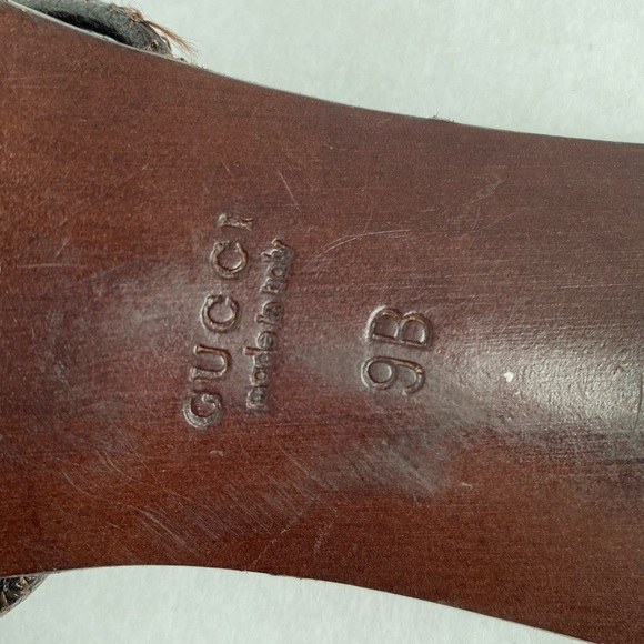 Gucci Tom Ford Bamboo Sandals - Picture 5 of 6